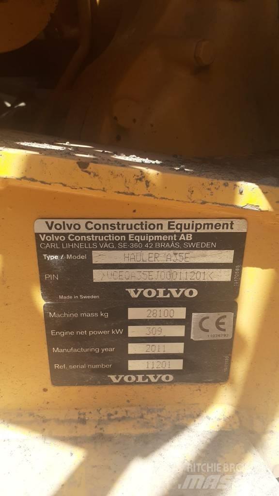 Volvo A 35 E Articulated Haulers