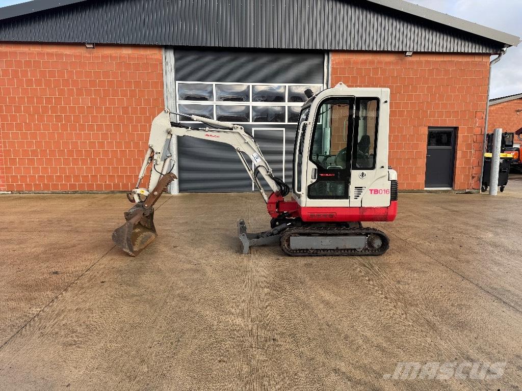 Takeuchi TB 016 Mini excavators < 7t (Mini diggers)