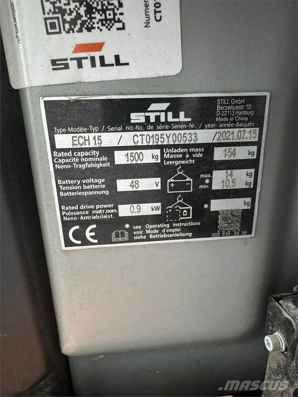 Still ECH 15 Low lifter