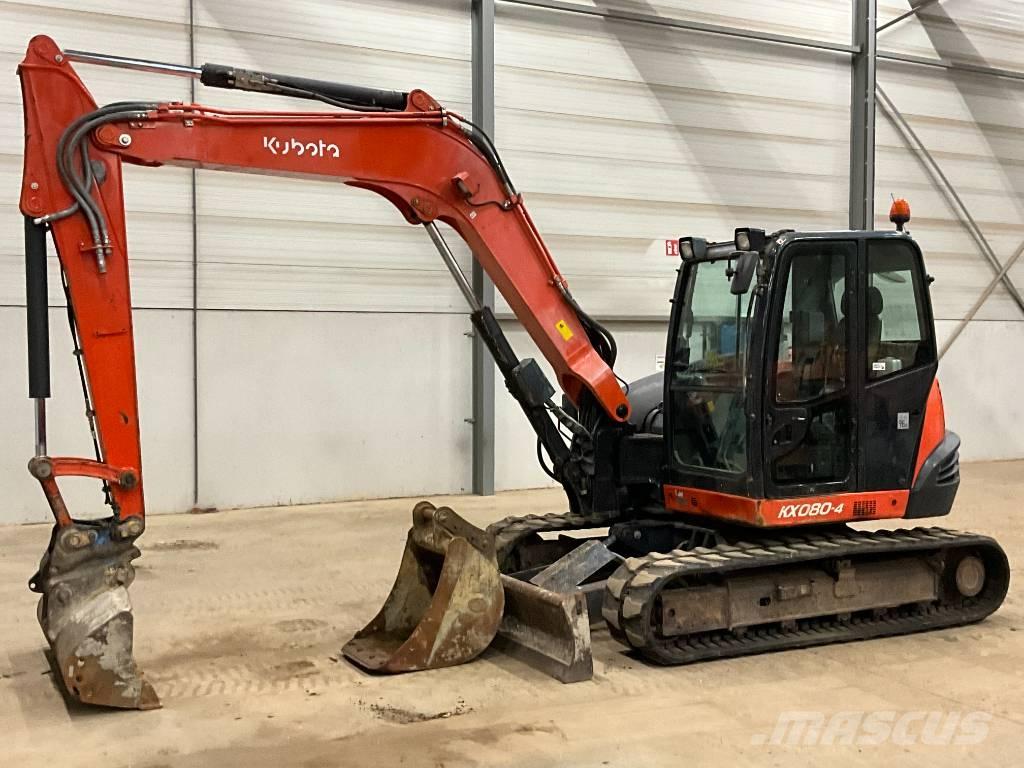 Kubota KX 080-4 Mini excavators  7t - 12t