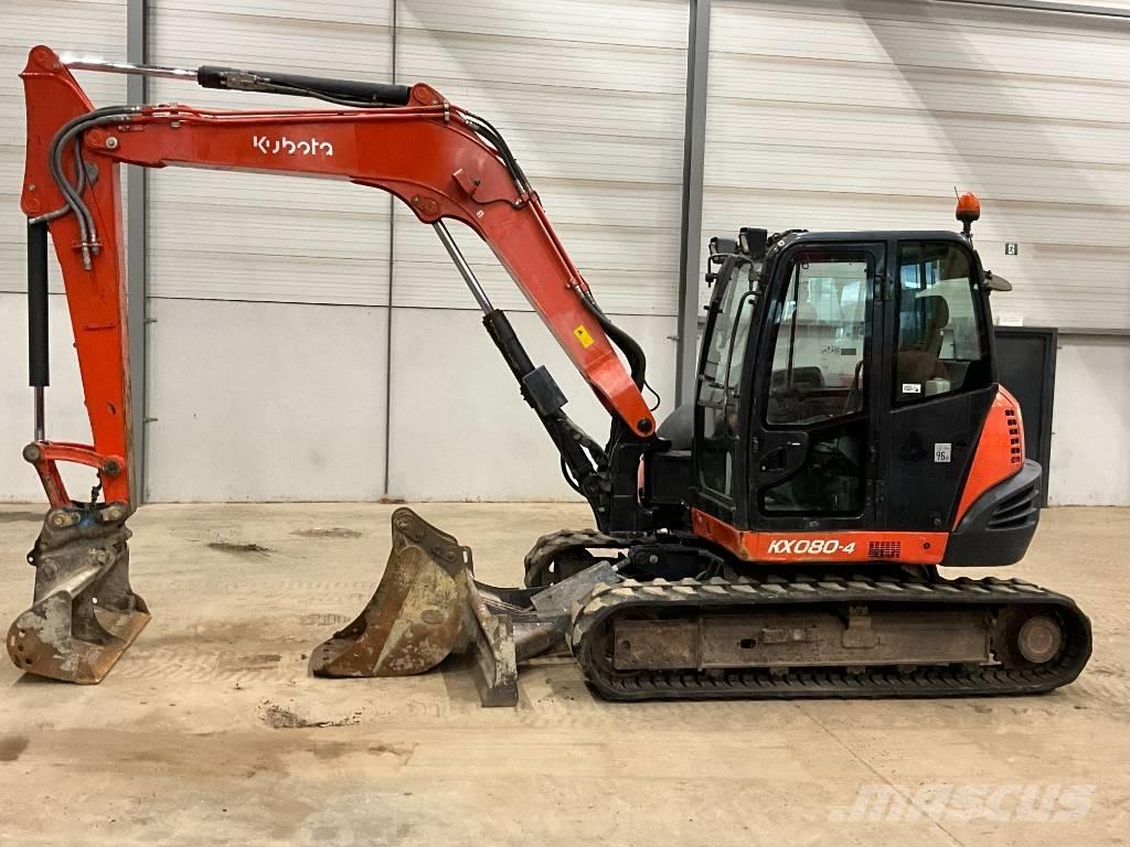 Kubota KX 080-4 Mini excavators  7t - 12t