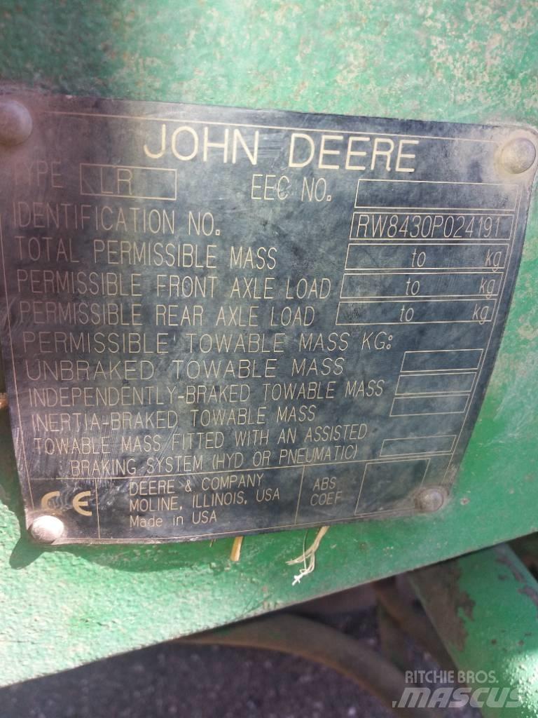 John Deere 8430 Tractors