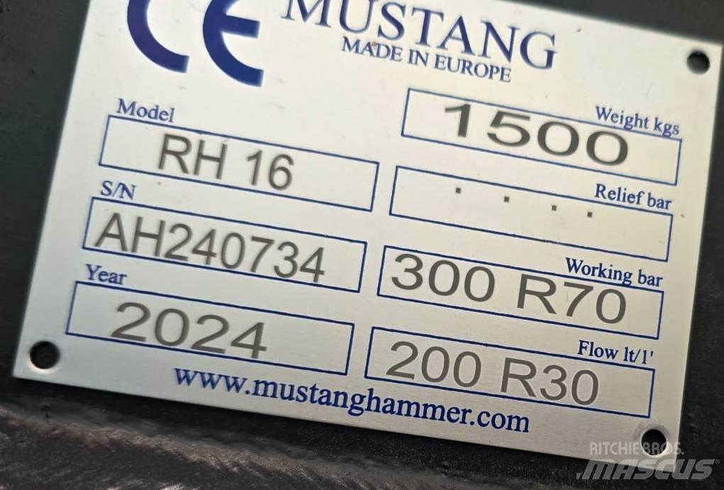 Mustang RH16 Wood chippers