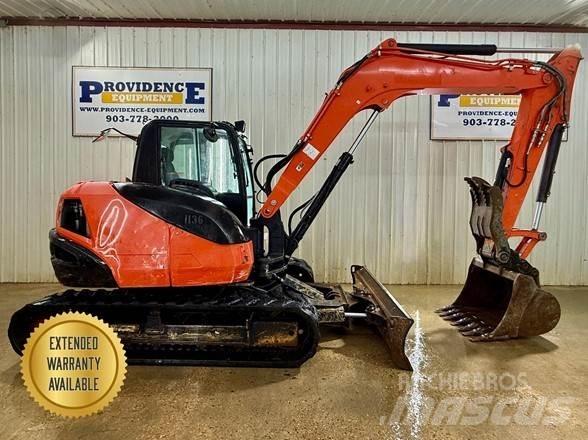 Kubota KX080-4 Crawler excavators