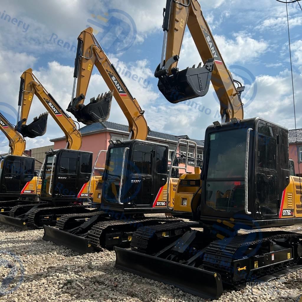 Sany SY 75 Crawler excavators