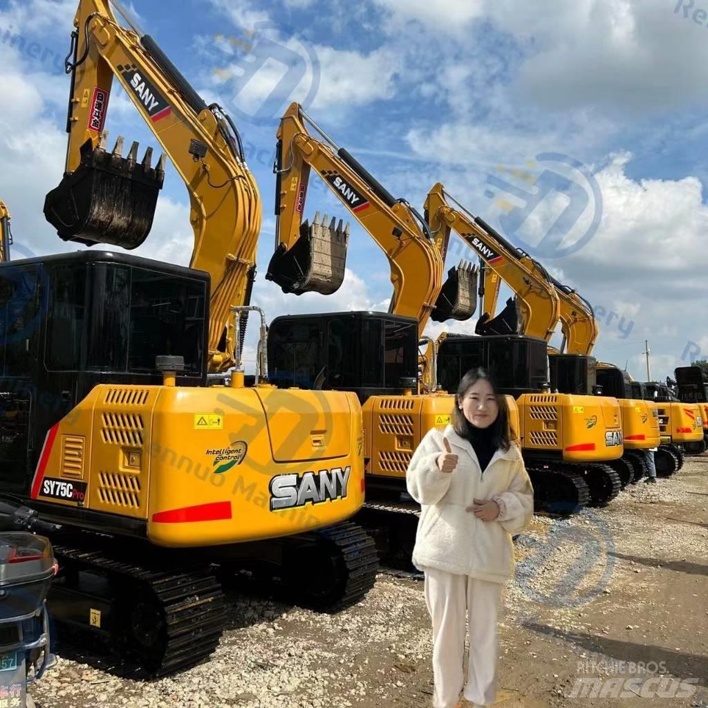 Sany SY 75 Crawler excavators