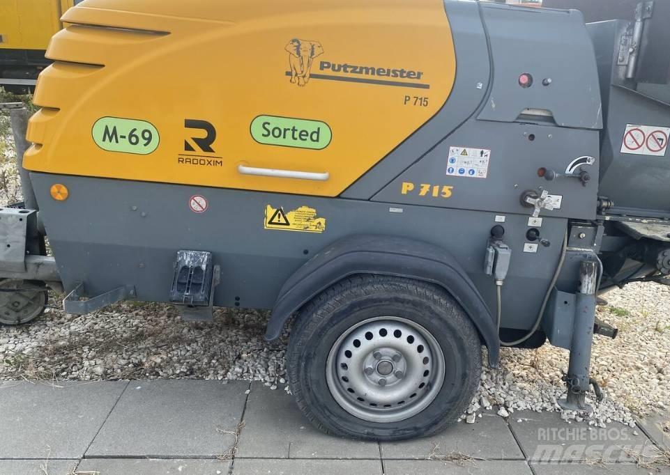 Putzmeister P 715 TD Concrete pumps