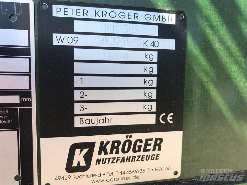 Kröger HKD 302 Tipper trailers