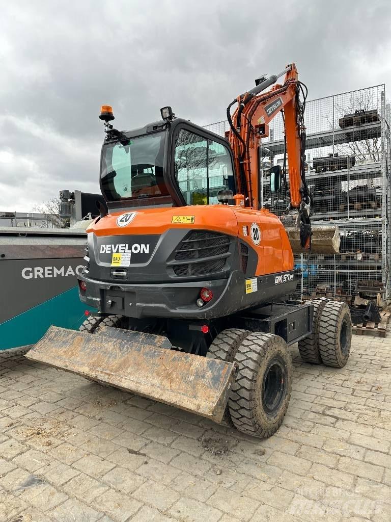 Develon DX 57 W-7 Wheeled excavators
