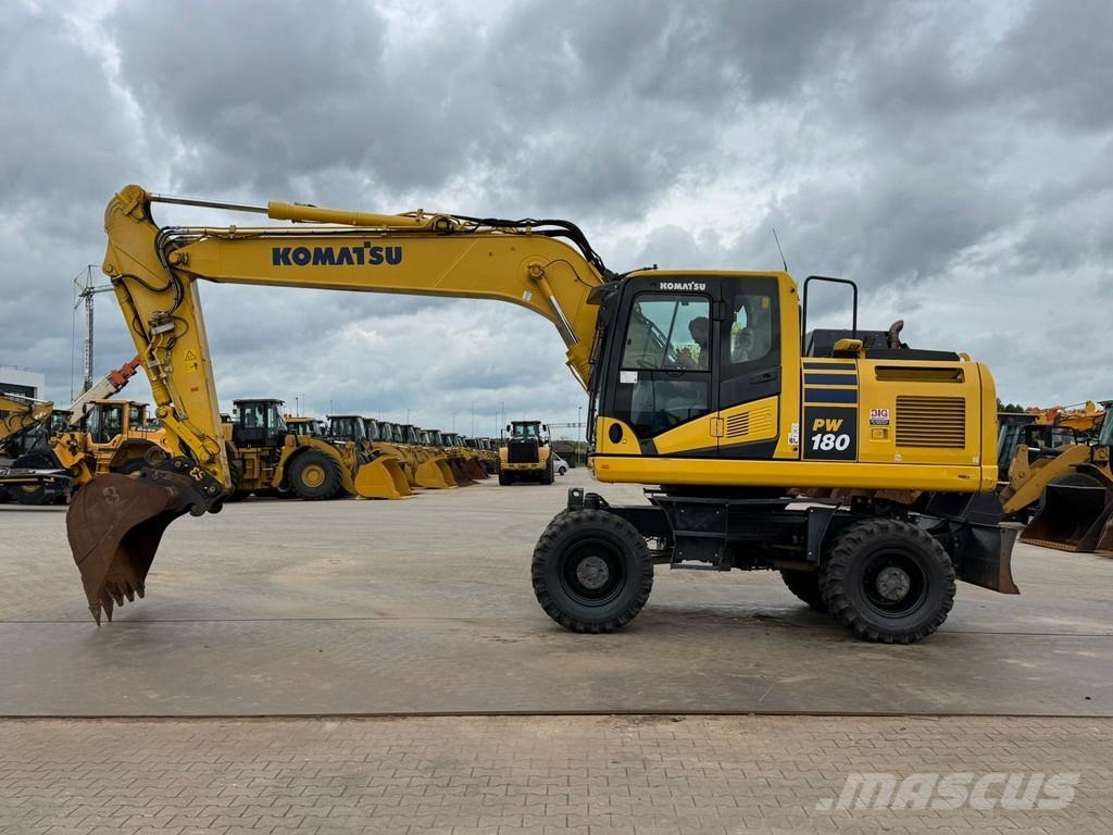 Komatsu PW180-11 Wheeled excavators