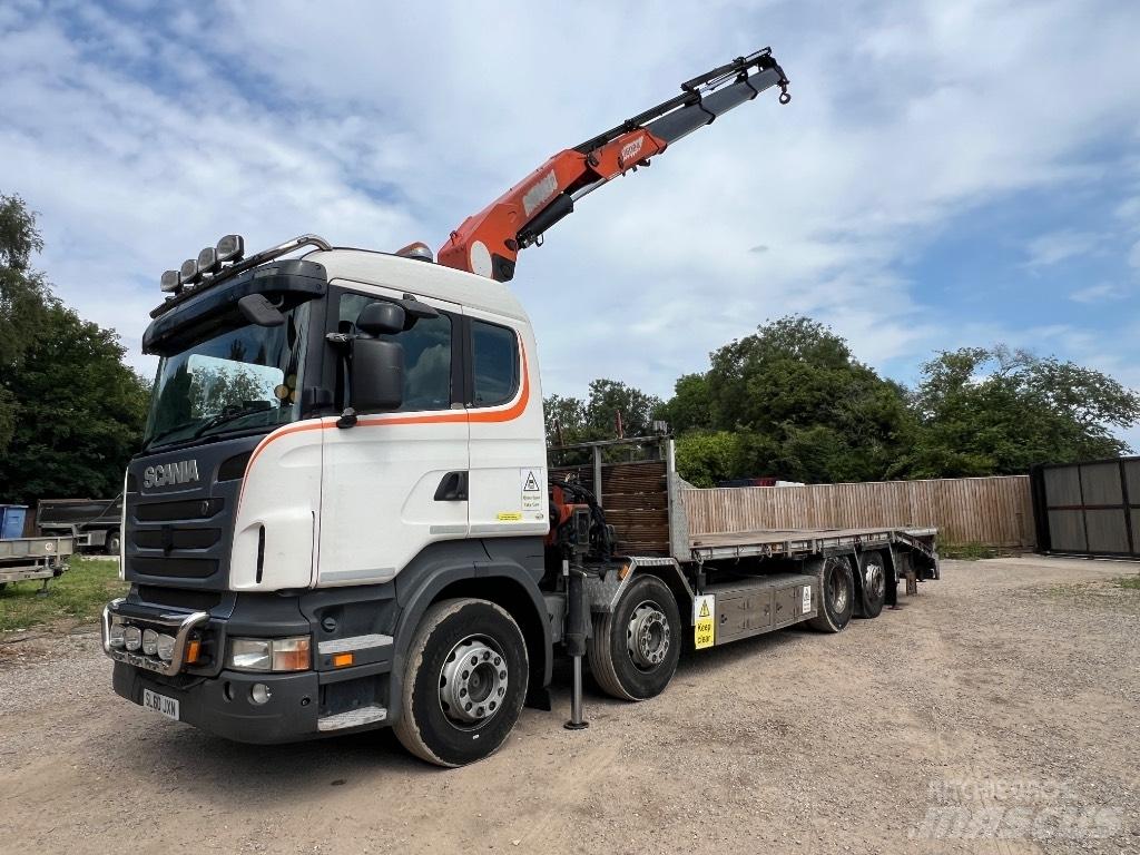 Scania R 400 Truck mounted cranes