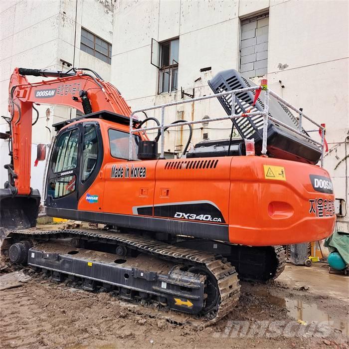 Doosan DX 340 LC Crawler excavators