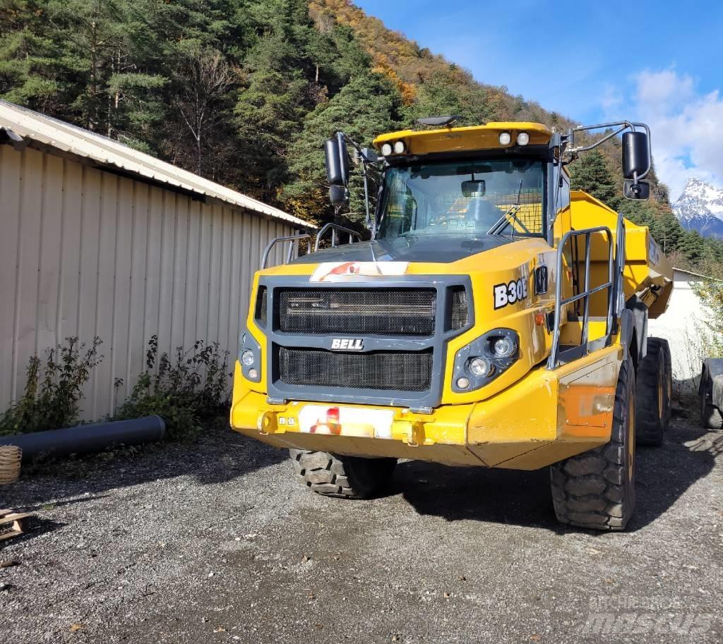 Bell B30E Articulated Haulers