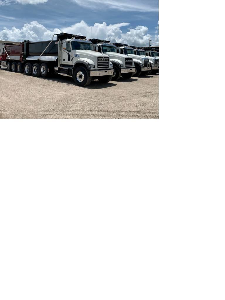 Mack Tri Axle Dump Tipper trucks