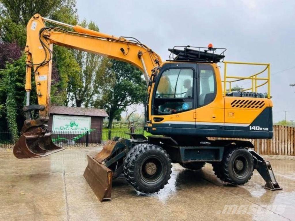 Hyundai 140W-9 Wheeled excavators