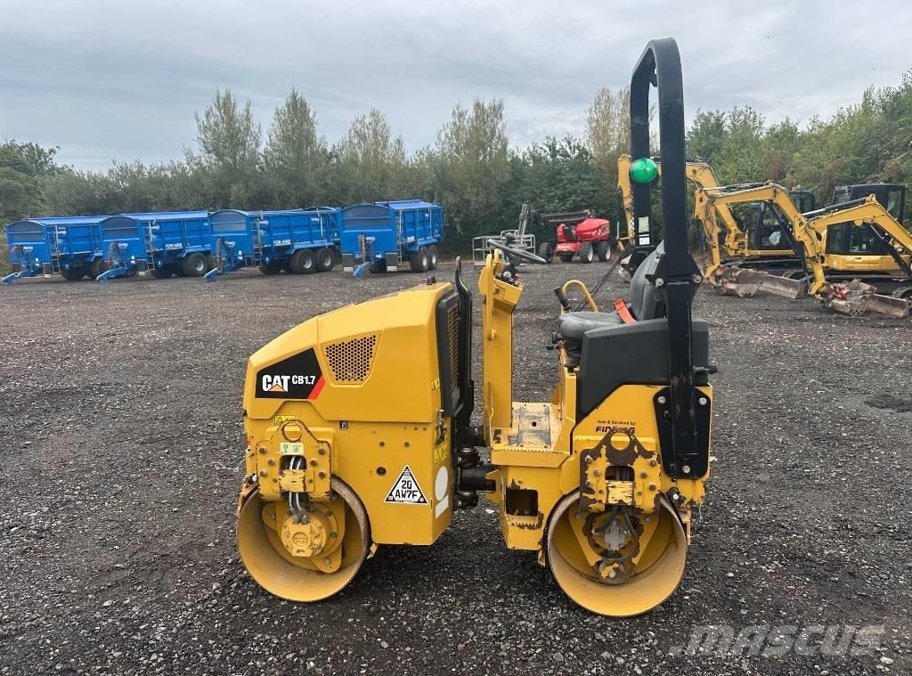 CAT CB 1.7 Twin drum rollers