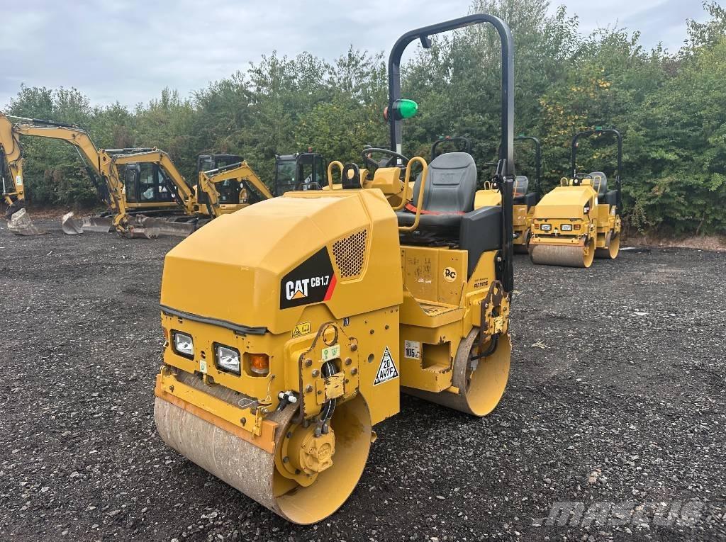 CAT CB 1.7 Twin drum rollers