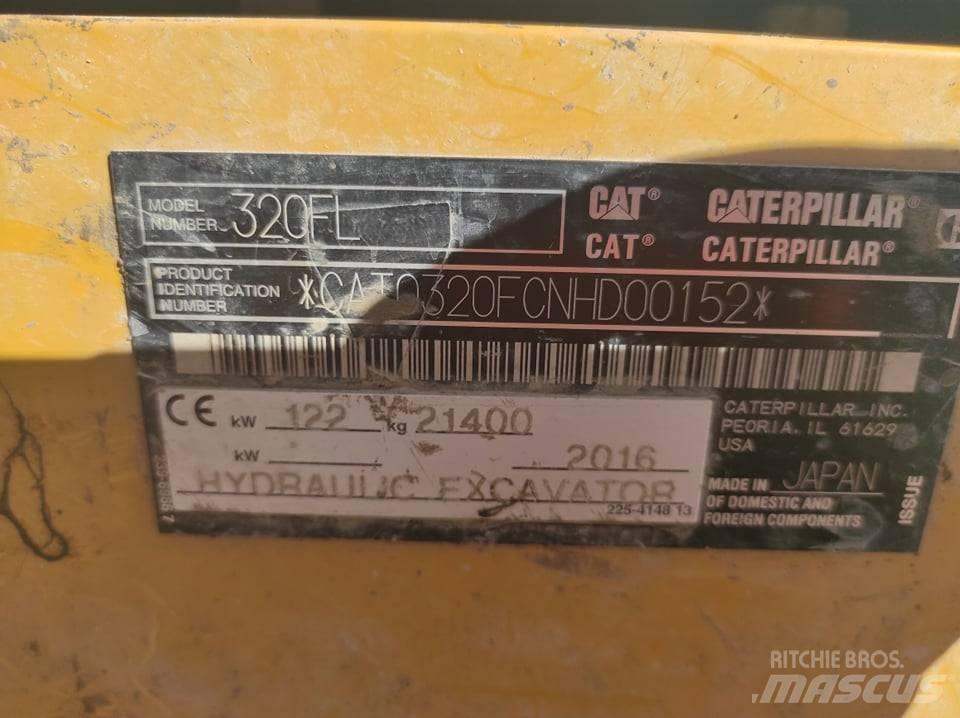 CAT 320 FL 3D Crawler excavators