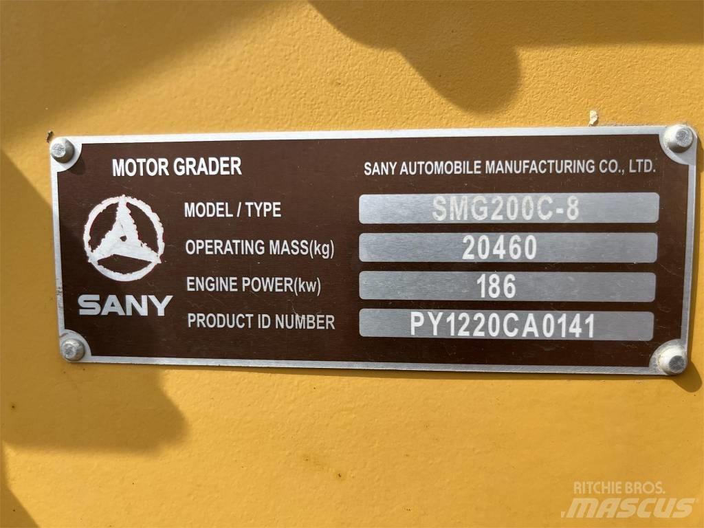 Sany SMG200C-8 Graders