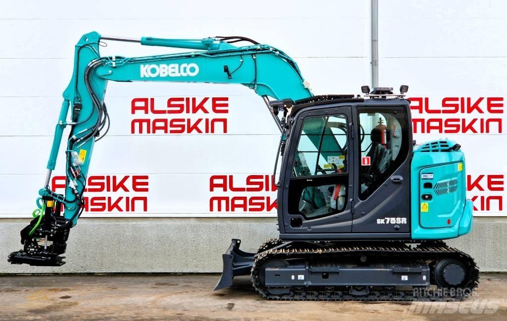 Kobelco SK75 SR-7 Crawler excavators
