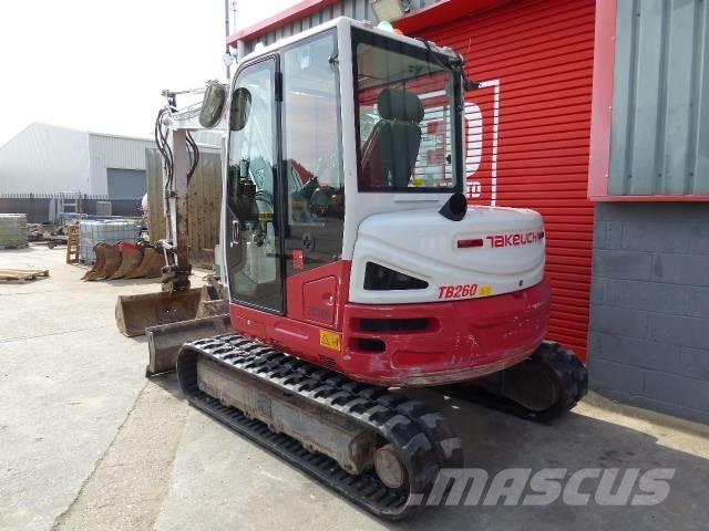 Takeuchi TB 260 Mini excavators < 7t (Mini diggers)