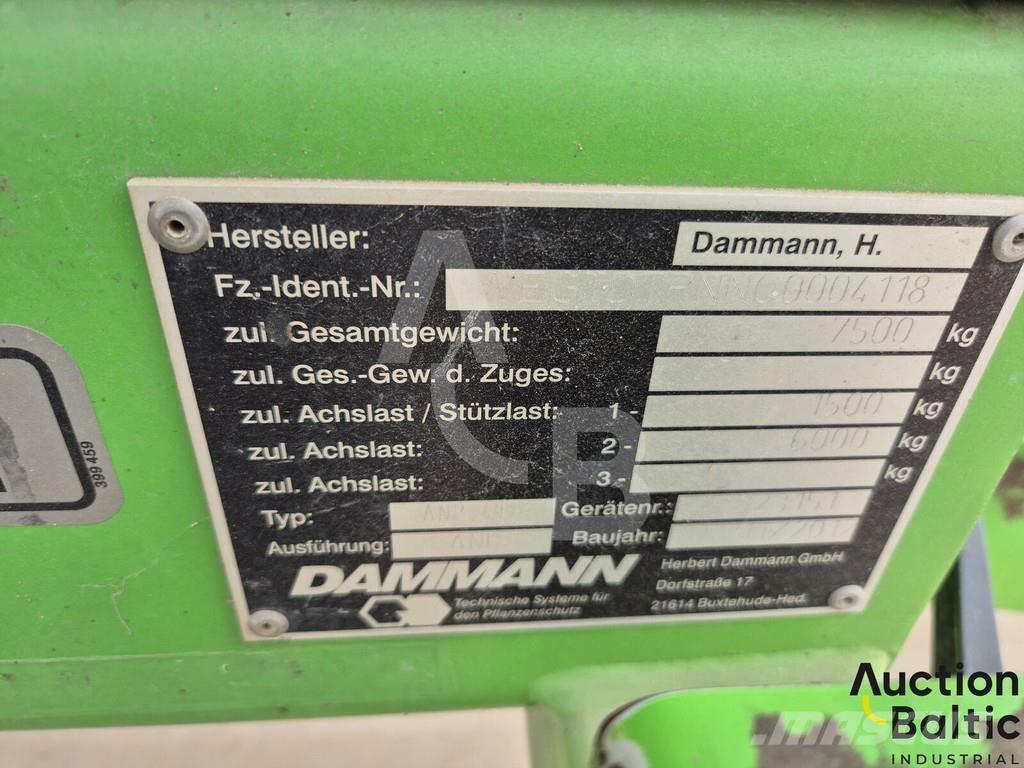 Dammann ANP 4027 Trailed sprayers
