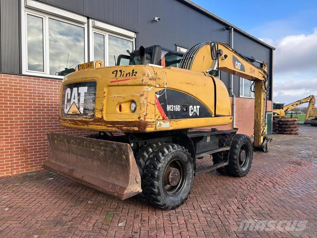 CAT M316D Wheeled excavators