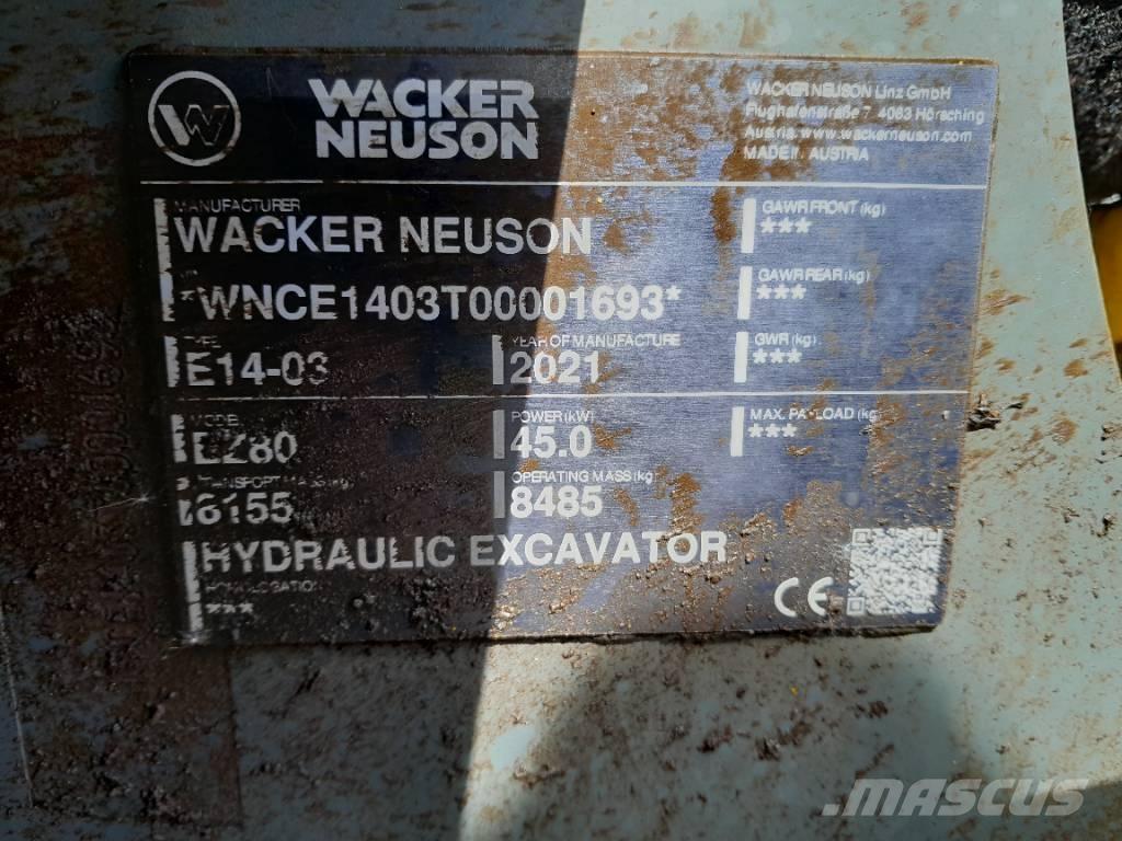 Wacker Neuson EZ 80 Crawler excavators