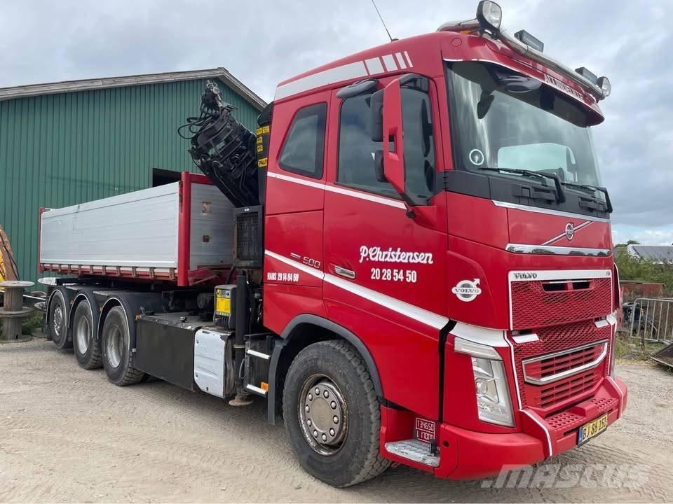 Volvo FH 500 Truck mounted cranes
