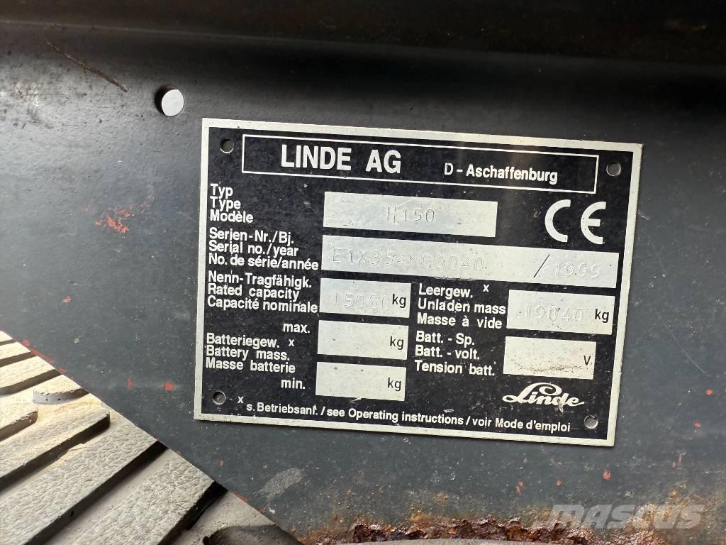 Linde H 150 D Diesel trucks