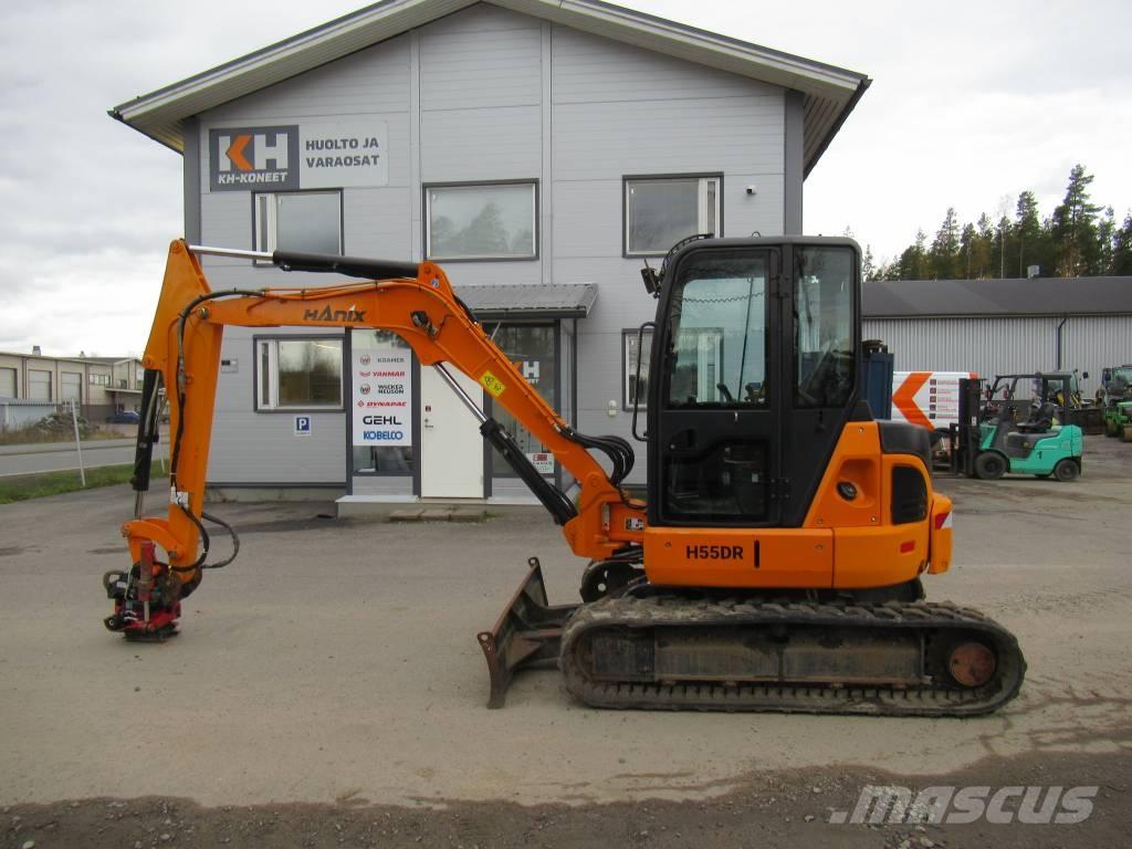 Hanix H 55 DR Mini excavators < 7t (Mini diggers)