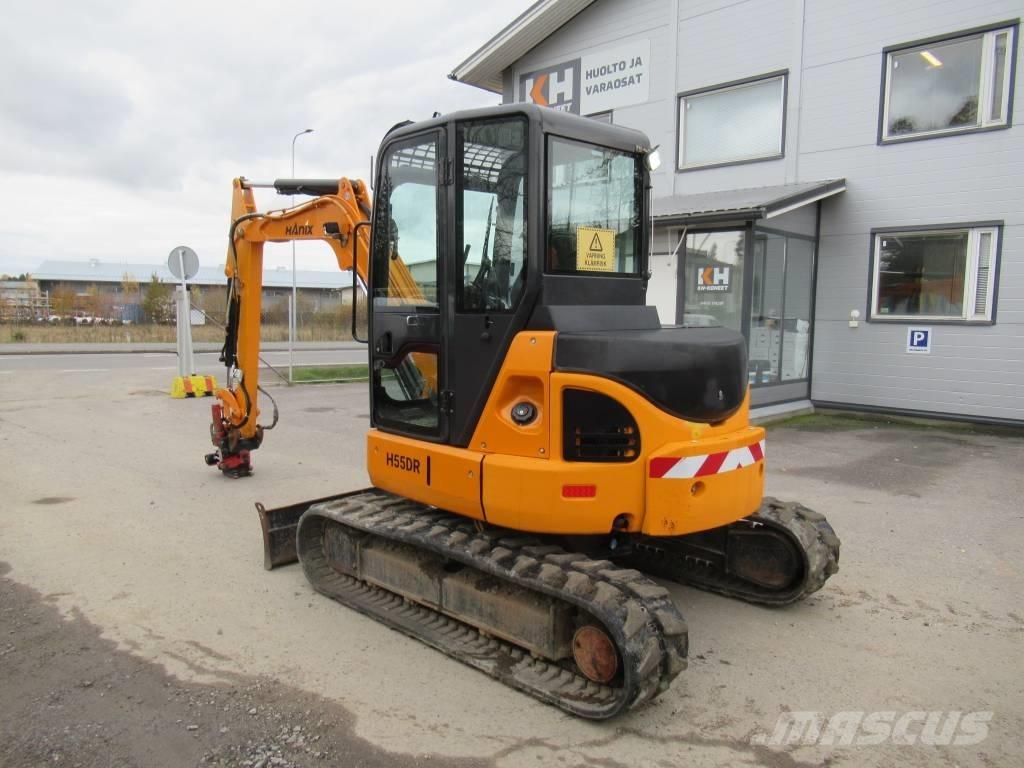 Hanix H 55 DR Mini excavators < 7t (Mini diggers)