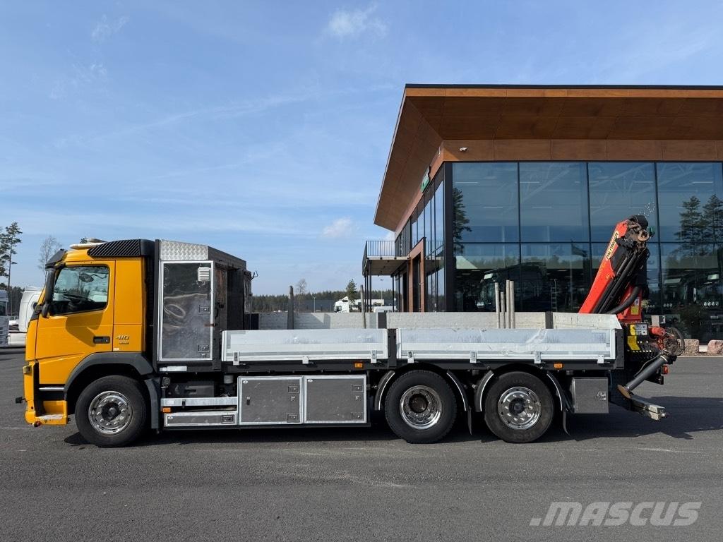 Volvo FM410 Truck mounted cranes