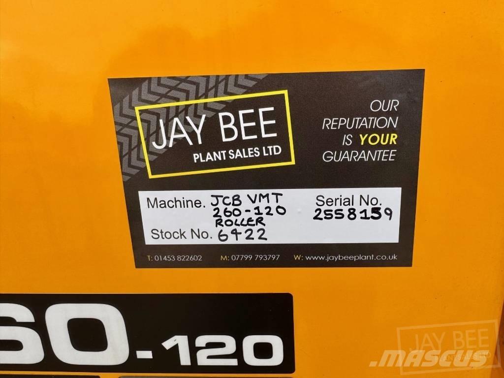 JCB VMT260-120 Twin drum rollers