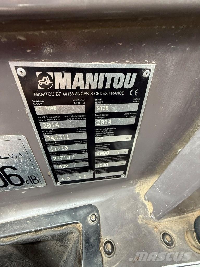 Manitou MT 1840 ST3B Telescopic handlers