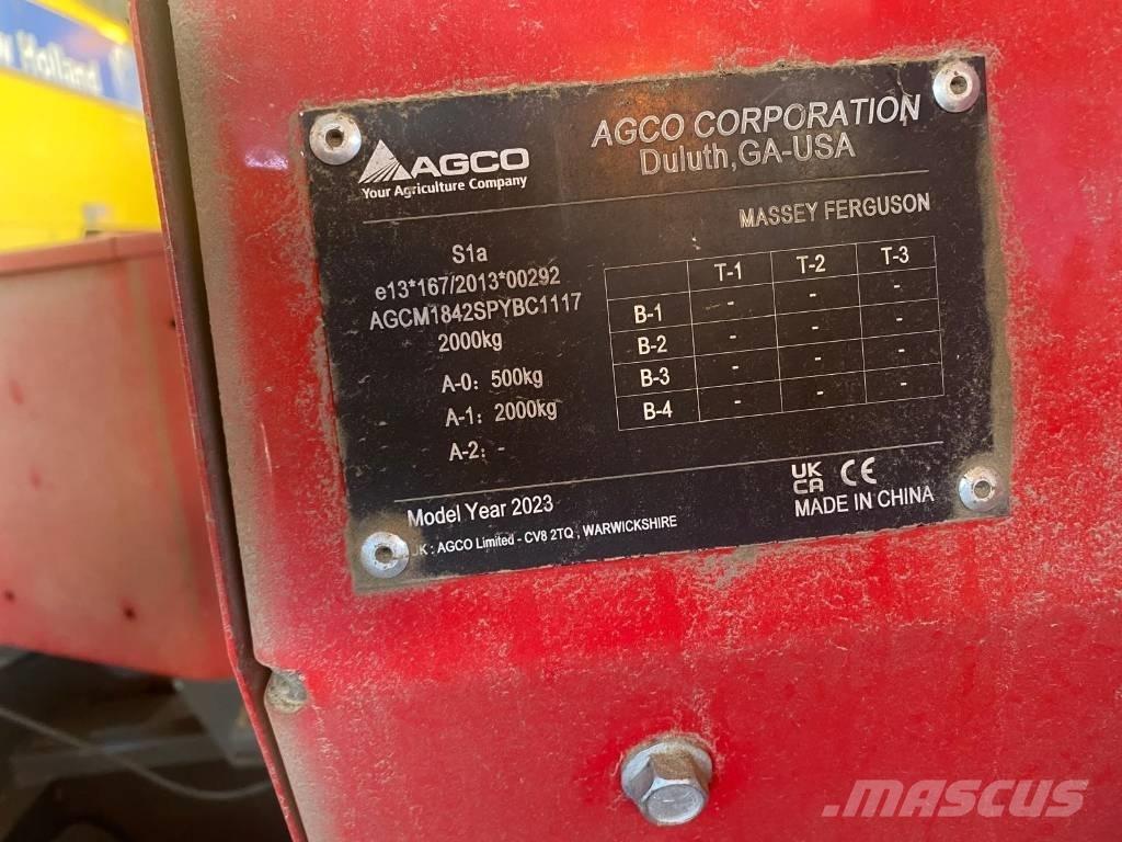 Massey Ferguson 1842 Square balers