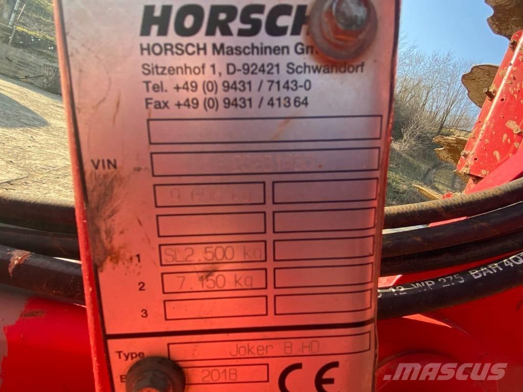 Horsch Joker 8 HD Disc harrows