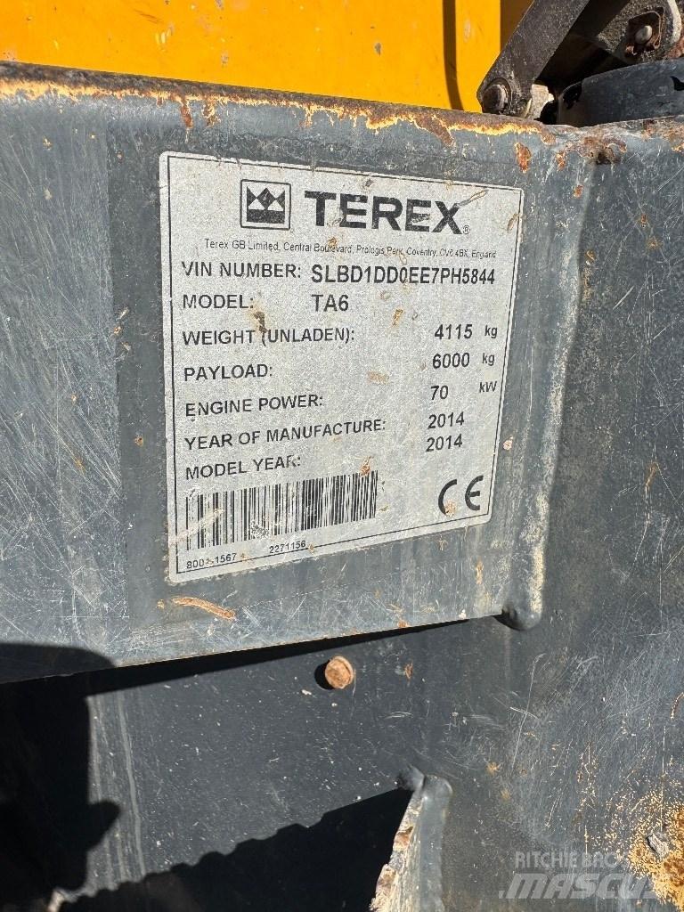 Terex TA 6 Site dumpers
