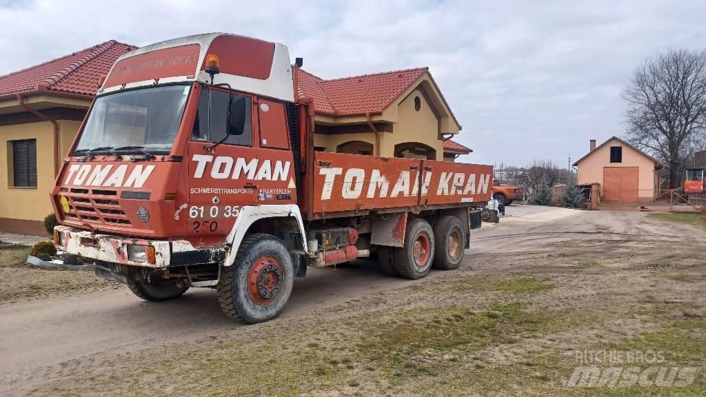 Steyr 32S37 Beavertail Flatbed / winch trucks
