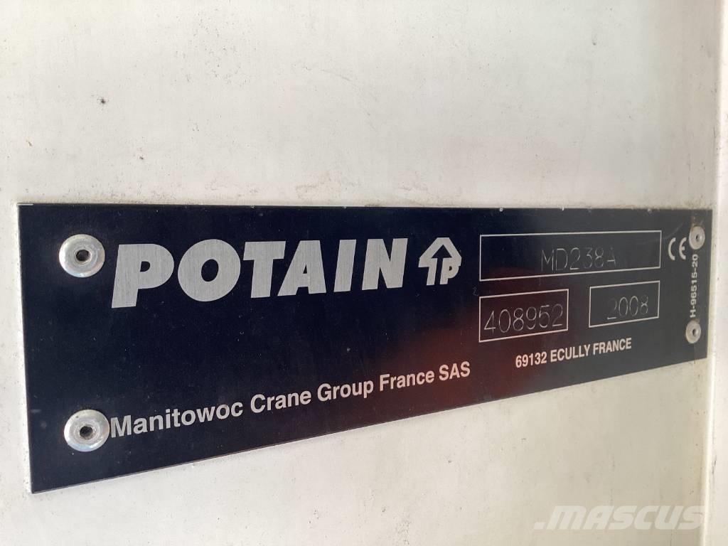 Potain MD238A Tower cranes