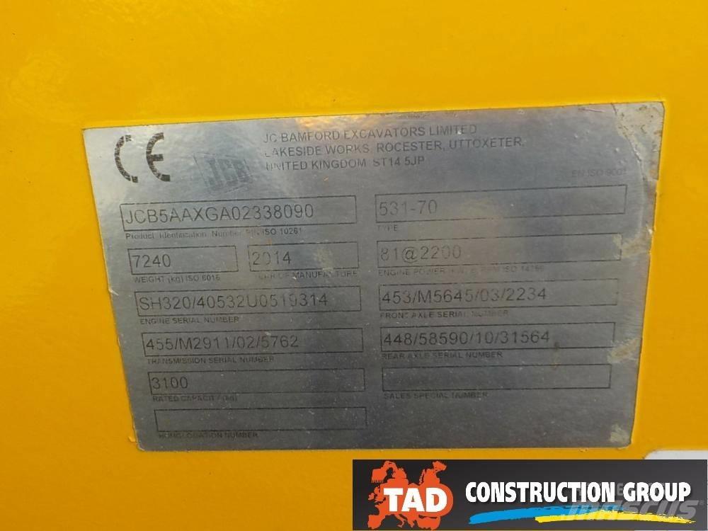 JCB 531-70 Telescopic handlers