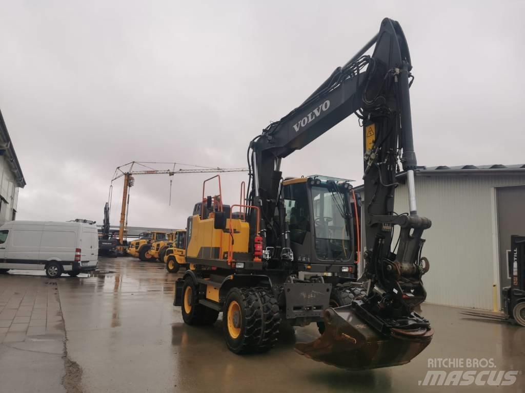 Volvo EW160E Wheeled excavators