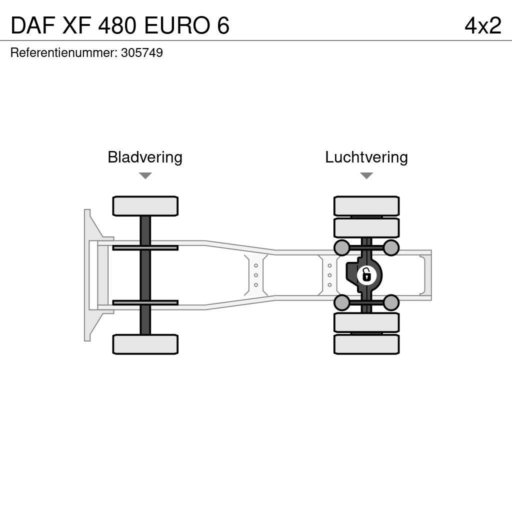 DAF XF 480 EURO 6 Prime Movers