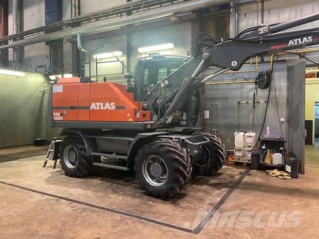 Atlas 160 W Wheeled excavators