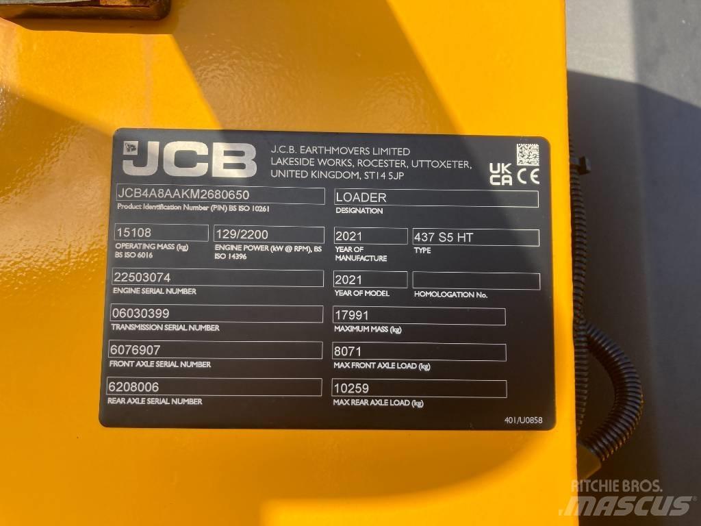 JCB 437 HT Wheel loaders
