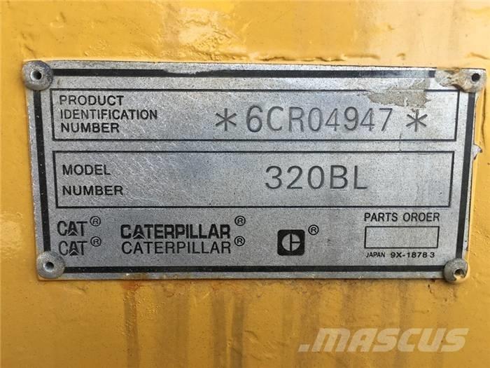 CAT 320 B L Crawler excavators