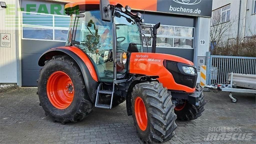 Kubota m4-073 cab Tractors