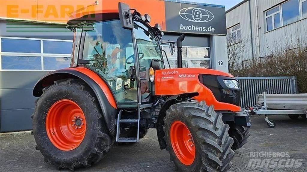 Kubota m4-073 cab Tractors