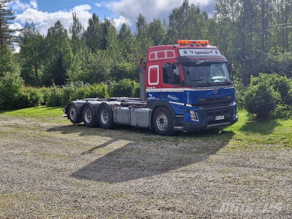 Volvo 500 FMX Hook lift trucks