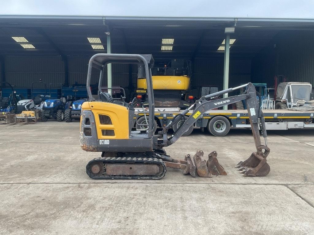 Volvo EC 18 Mini excavators < 7t (Mini diggers)